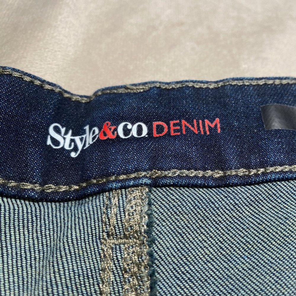 Style & Co petite denim shorts - Picture 7 of 8